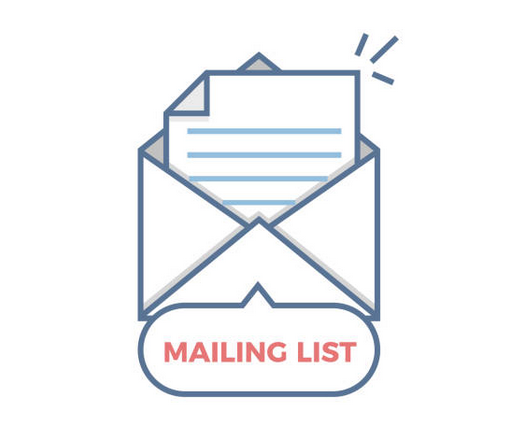 Join Our Mailing List!